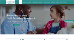 Desktop Screenshot of eastshorepainrelief.com